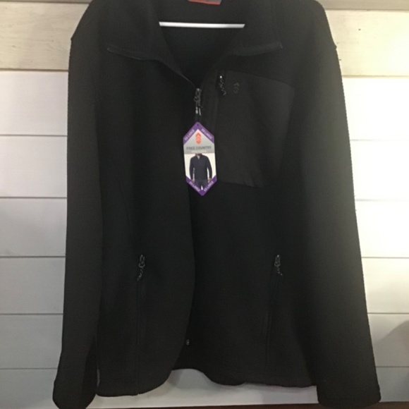 COPY - Mens Free Country Jet Black Grid Fleece XXL - Picture 9 of 10